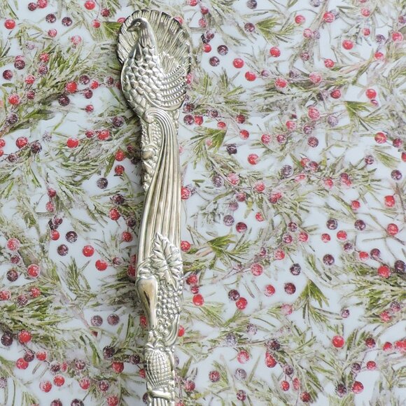 International Silver 3 Pieces Christmas Utensil Set Silverplate Extra Loose One - Picture 7 of 14